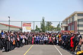 Kenyan youth graduation